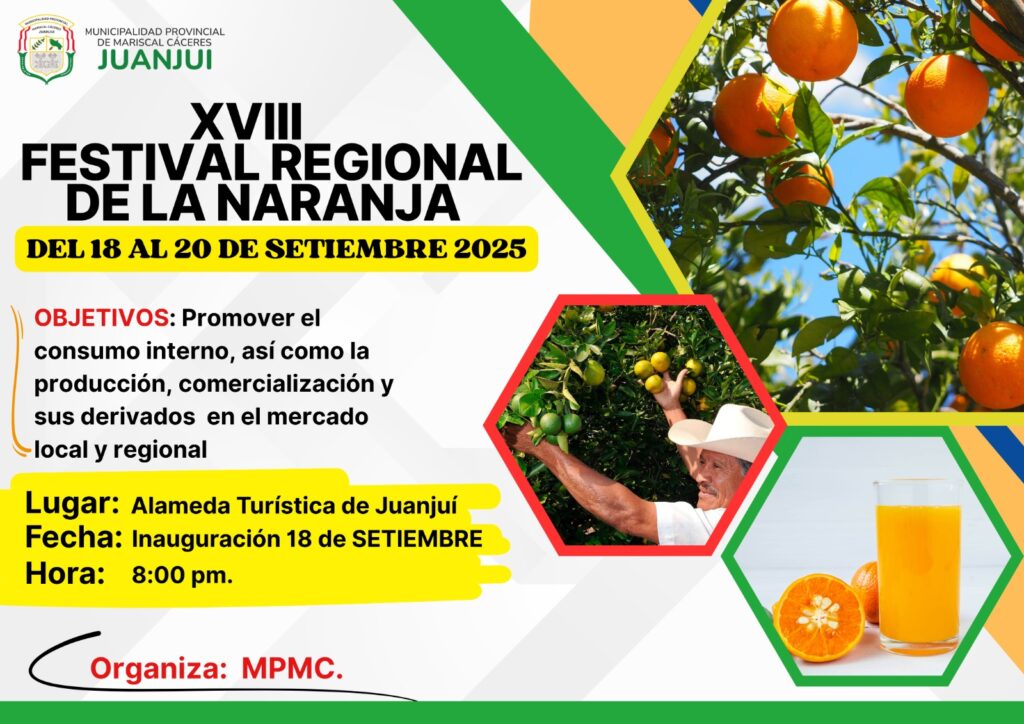 XVII – FESTIVA REGIONAL DE LA NARANJA