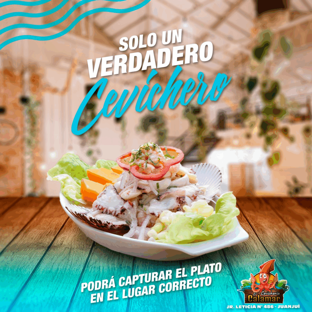 LO MEJOR EN CEVICHES EN LA PROVINCIA DE MARISCAL CÁCERES
